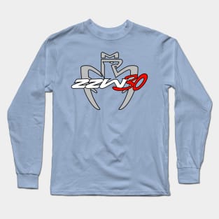 TunerTeez: ZZW30 "the Phoenix Returns" (liquid silver metallic) Long Sleeve T-Shirt